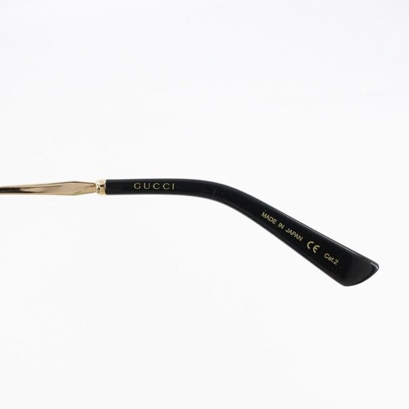 Gucci GG0595 Round Sunglasses Black Gray OS - Picture 9 of 16